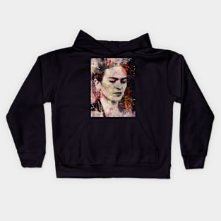 Frida Kahlo Revolutionary Realism Kids Hoodie